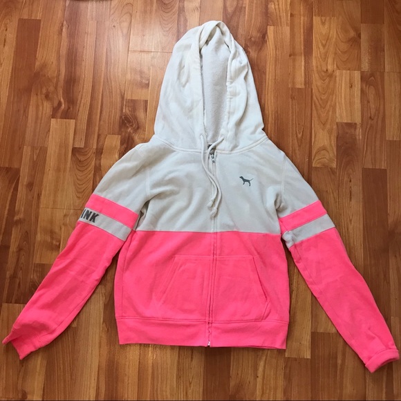 PINK Victoria's Secret Sweaters - PINK Varsity Hoodie
